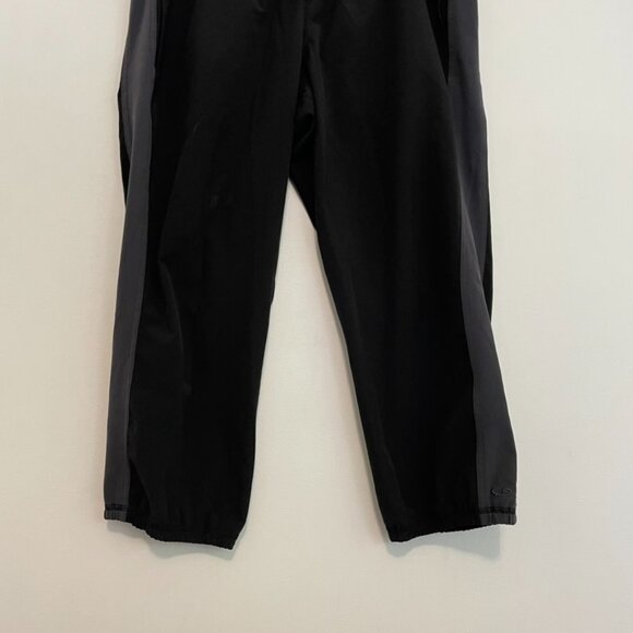 C9 BY CHAMPION Semi Fitted Drawstring Capri Pant Black Gray Colorblock Active L - Picture 4 of 15